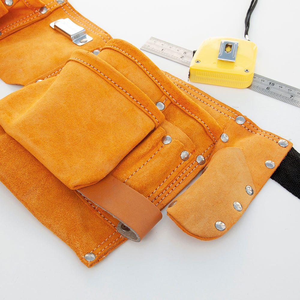 Personalised Leather 11 Pocket Tool Belt