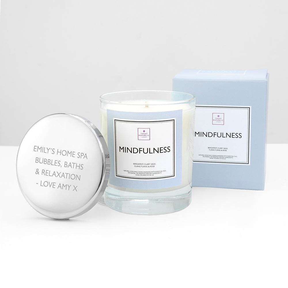 Treat Republic Personalised Mindfulness Scented Candle