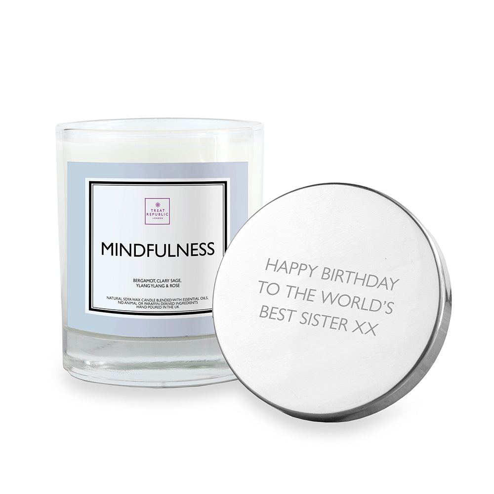 Treat Republic Personalised Mindfulness Scented Candle