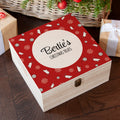 Personalised Personalised Cat Treats Christmas Box