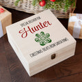Personalised Personalised Pet Paw Christmas Treats Box