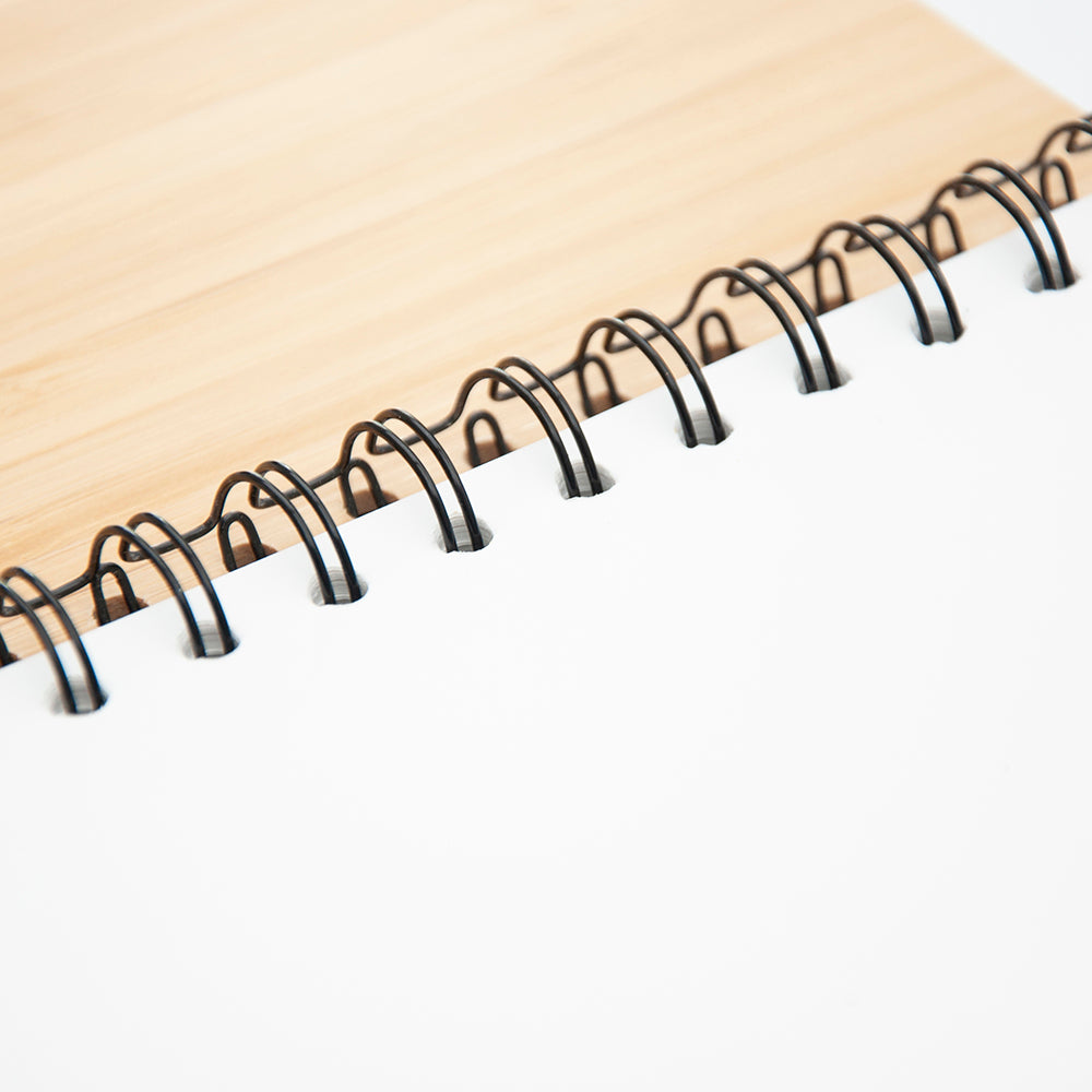 Personalised Fsc Bamboo And Stone-Based Paper Notebook