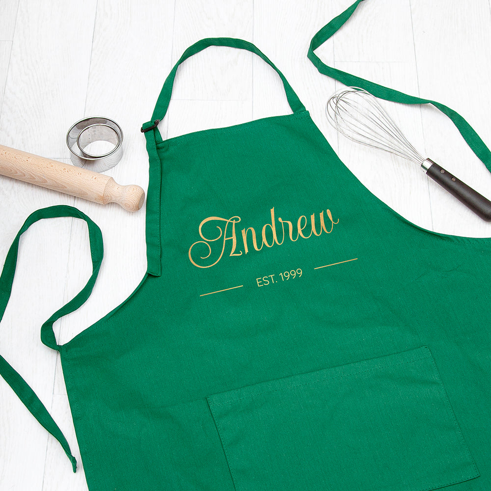 Personalised Personalised Birthday Est. Apron
