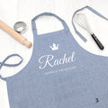 Personalised Personalised Contemporary Queen of the Kitchen Apron