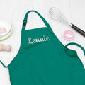 Personalised Personalised Children's Green Waterproof Apron