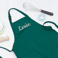 Personalised Personalised Children's Green Waterproof Apron