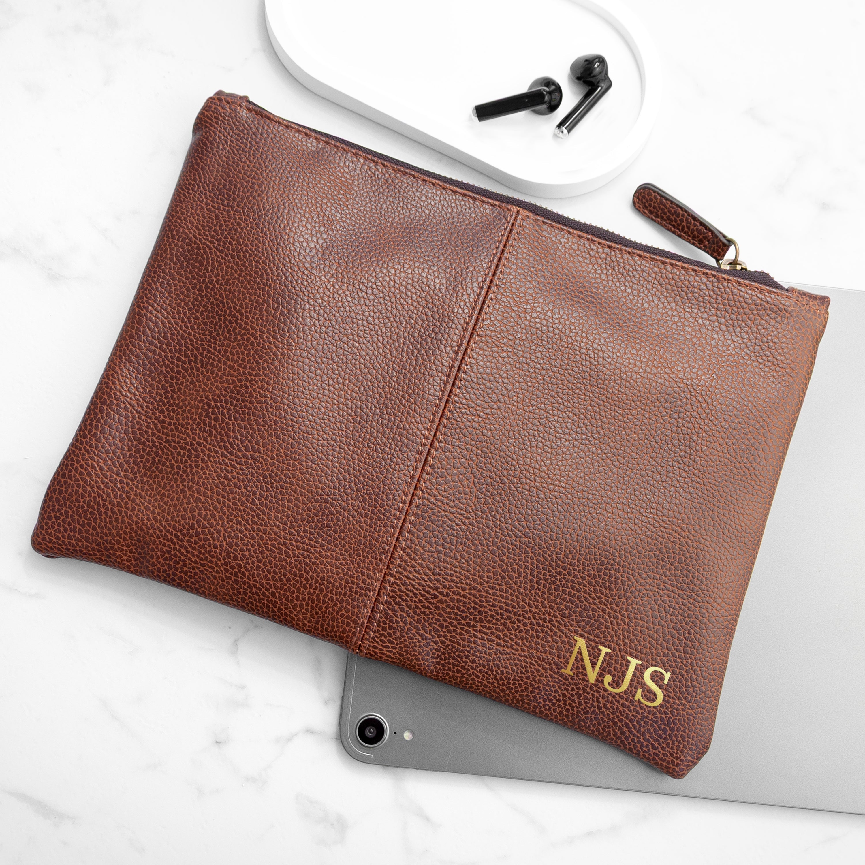 Personalised Monogrammed Accessory Pouch