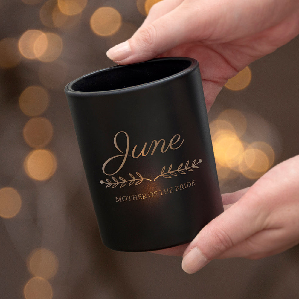Personalised Wedding Party Candle Holder