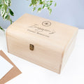 Personalised Personalised Travel Memories Keepsake Chest