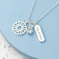 Personalised Personalised Eternal Sun Charms Necklace
