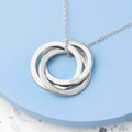 Personalised Personalised Classic Russian Ring Necklace