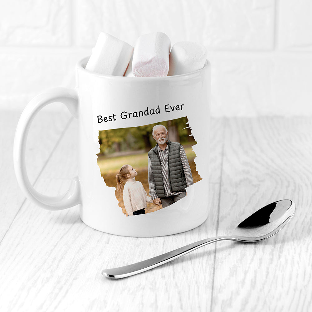 Personalised Personalised Best Grandad Photo Mug