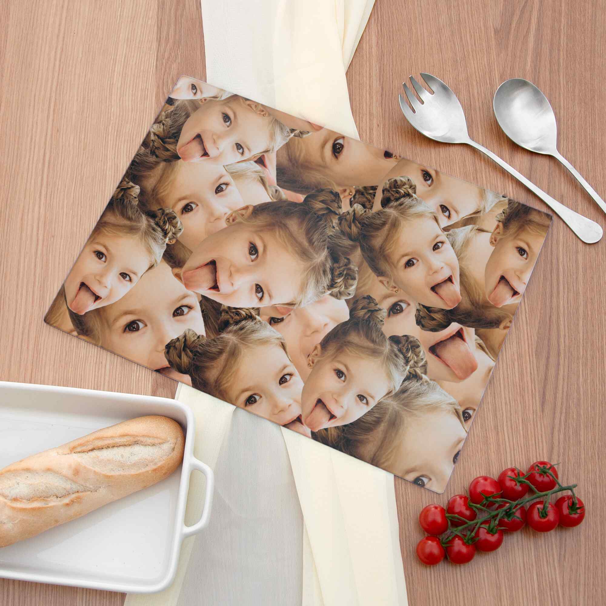 Personalised Face Chopping Board