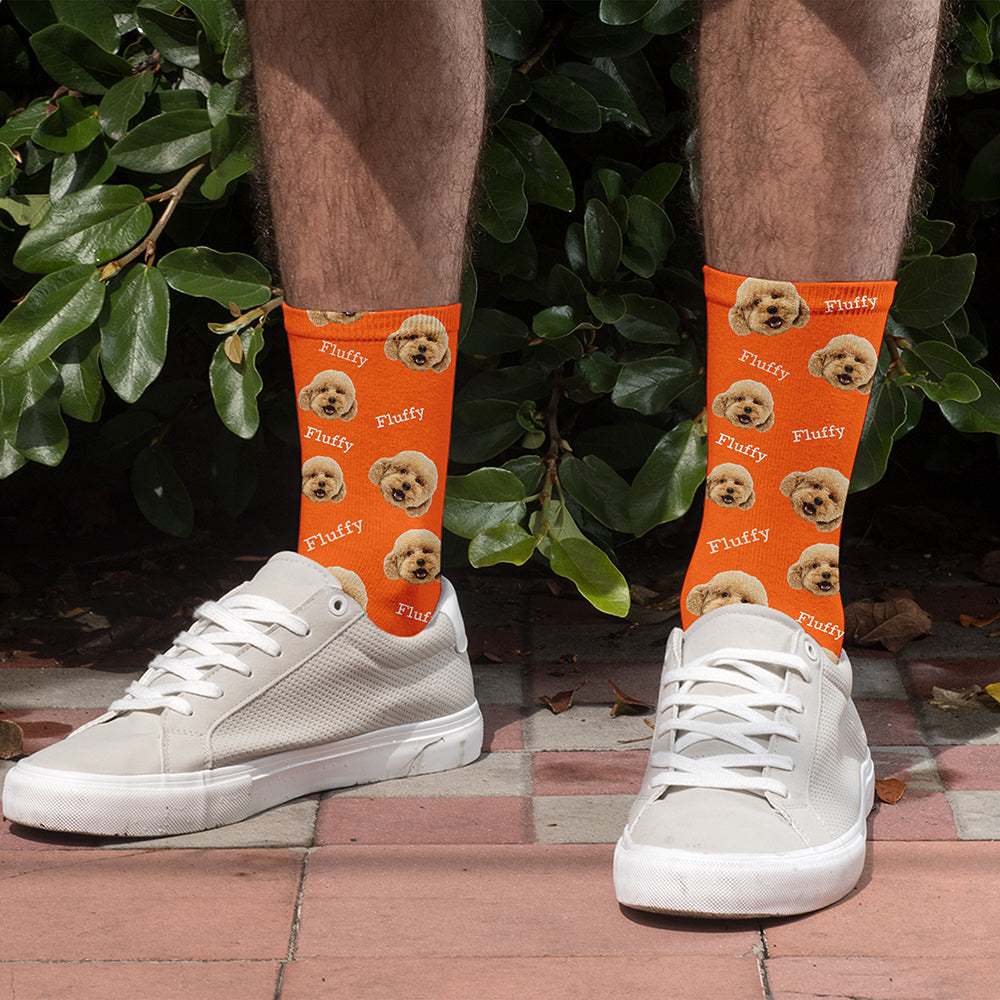 Personalised Personalised Pet Face Socks