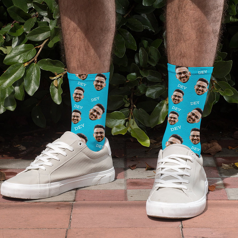 Personalised Personalised Face Socks