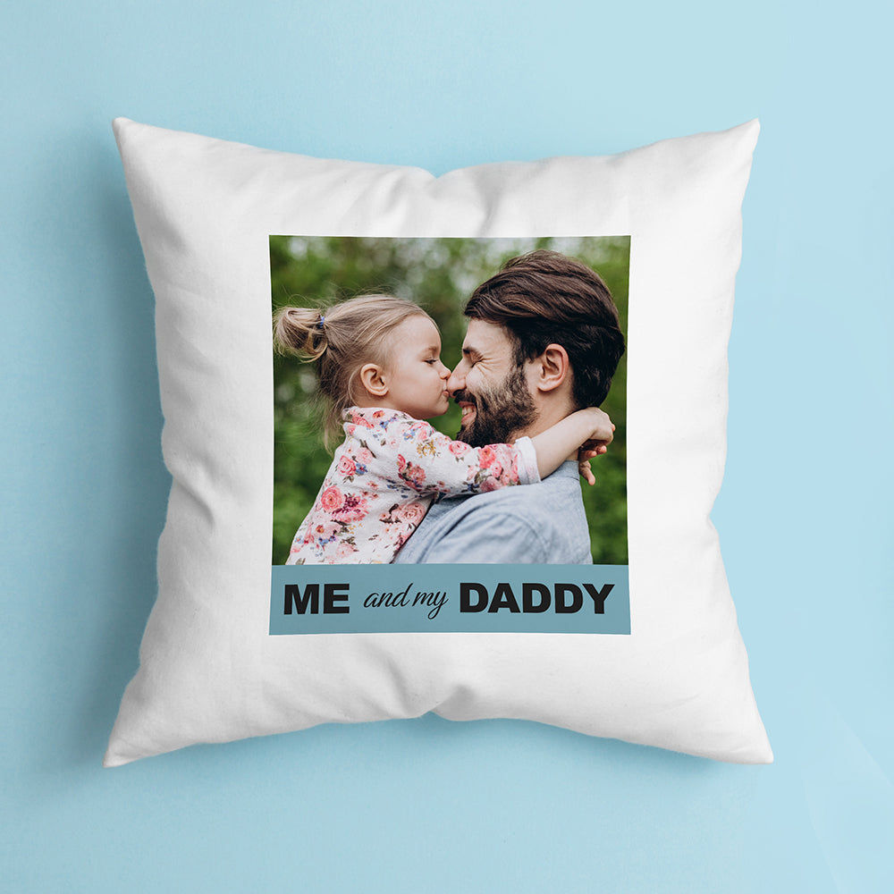 Dadâ€™s Personalised Photo Cushion Cover
