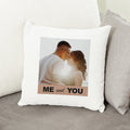 Personalised Coupleâ€™s Photo Cushion Cover