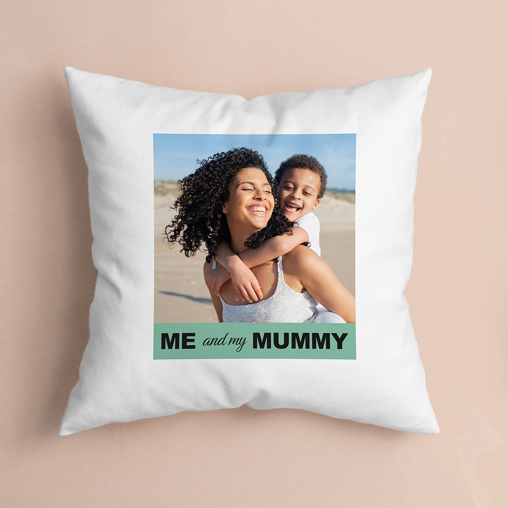 Mumâ€™s Personalised Photo Cushion Cover