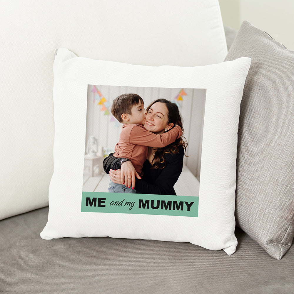 Mumâ€™s Personalised Photo Cushion Cover