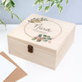 Personalised Floral Match Bridesmaid Box  - Cala Lily - Medium
