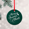 Personalised Personalised Merry Christmas Decoration
