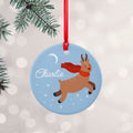 Personalised Personalised Flying Rudolph Christmas Decoration