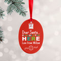 Personalised Personalised Dear Santa Christmas Decoration