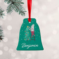 Personalised Personalised Christmas Mouse Ceramic Decoration