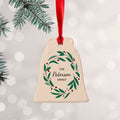 Personalised Personalised Family Wreath Christmas Decoration