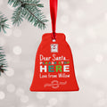 Personalised Personalised Dear Santa Christmas Decoration