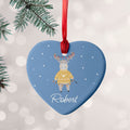 Personalised Personalised Festive Moose Christmas Decoration