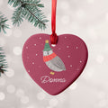 Personalised Personalised Winter Owl Christmas Decoration