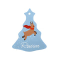 Personalised Personalised Flying Rudolph Christmas Decoration
