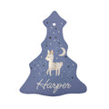 Personalised Personalised Moonlit Fawn Christmas Decoration