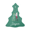 Personalised Personalised Christmas Mouse Ceramic Decoration