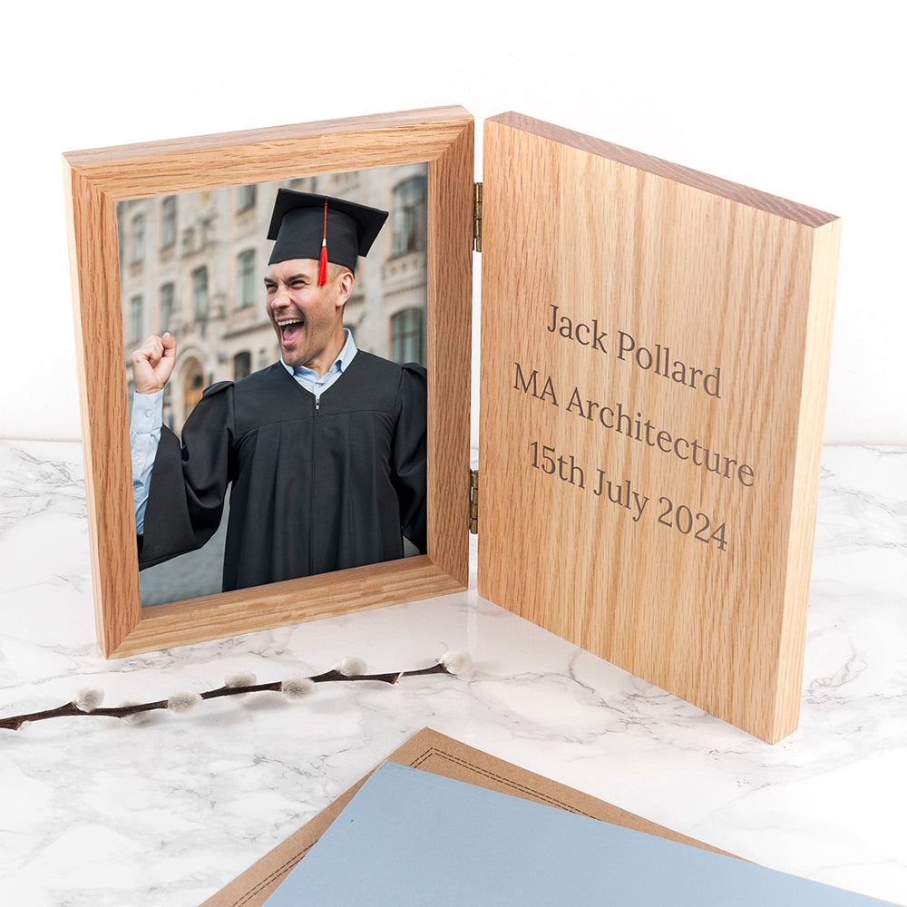 Personalised Personalised Graduation Book Photo Frame