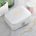 Sparkly Silver Sunset Jewellery Case