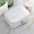 Personalised Personalised Bold Message Silver Jewellery Case