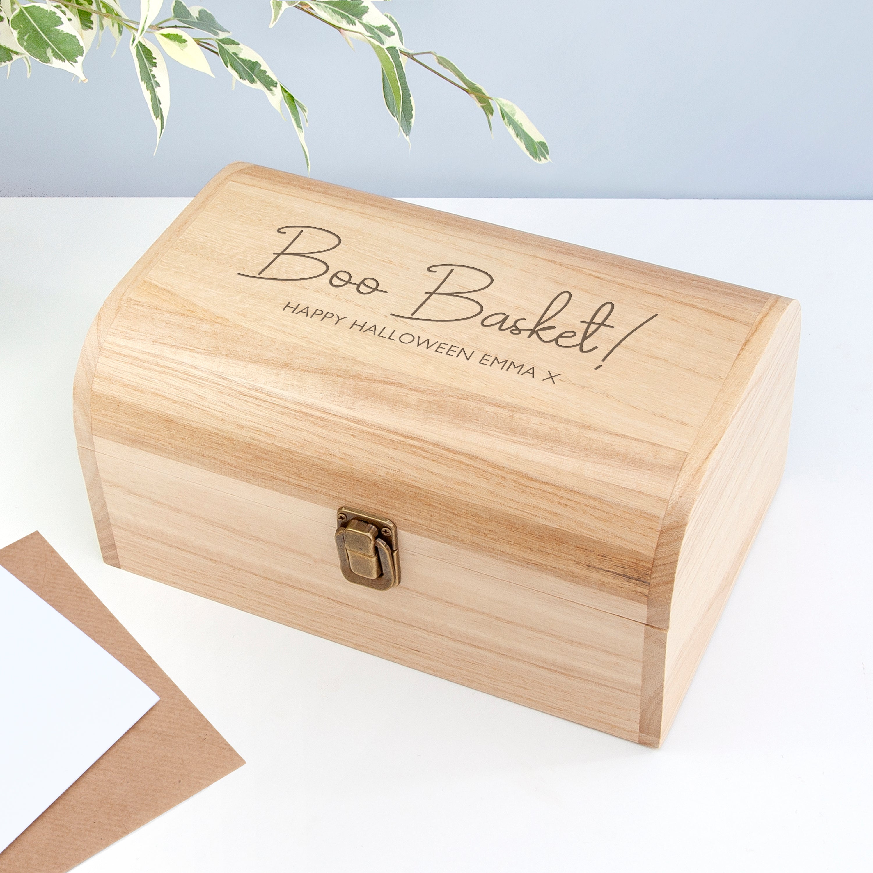 Personalised Personalised Boo Basket