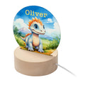 Personalised Personalised Kid's Baby Dinosaur LED Night Light