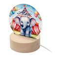 Personalised Personalised Kid's Circus Elephant LED Night Light