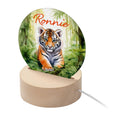 Personalised Personalised Kid's Jungle Tiger LED Night Light