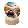 Personalised Personalised Kid's Racing Cars LED Night Light