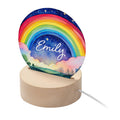 Personalised Personalised Kid's Rainbow LED Night Light