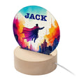 Personalised Personalised Kid's Superhero LED Night Light