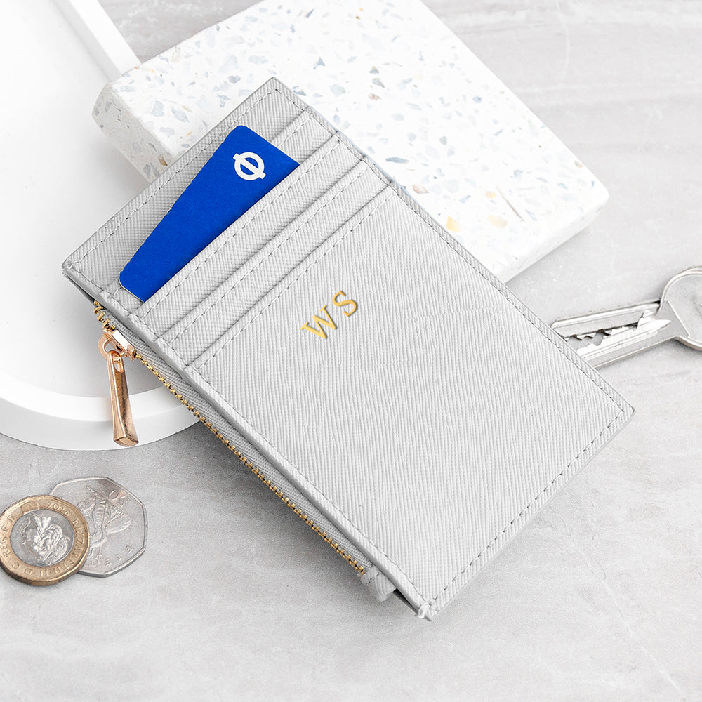 Personalised Monogrammed Men's Cardholder