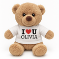 Personalised Personalised Kid's I Love You Teddy Bear