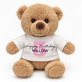 Personalised Personalised Kid's Football Shirt Teddy Bear