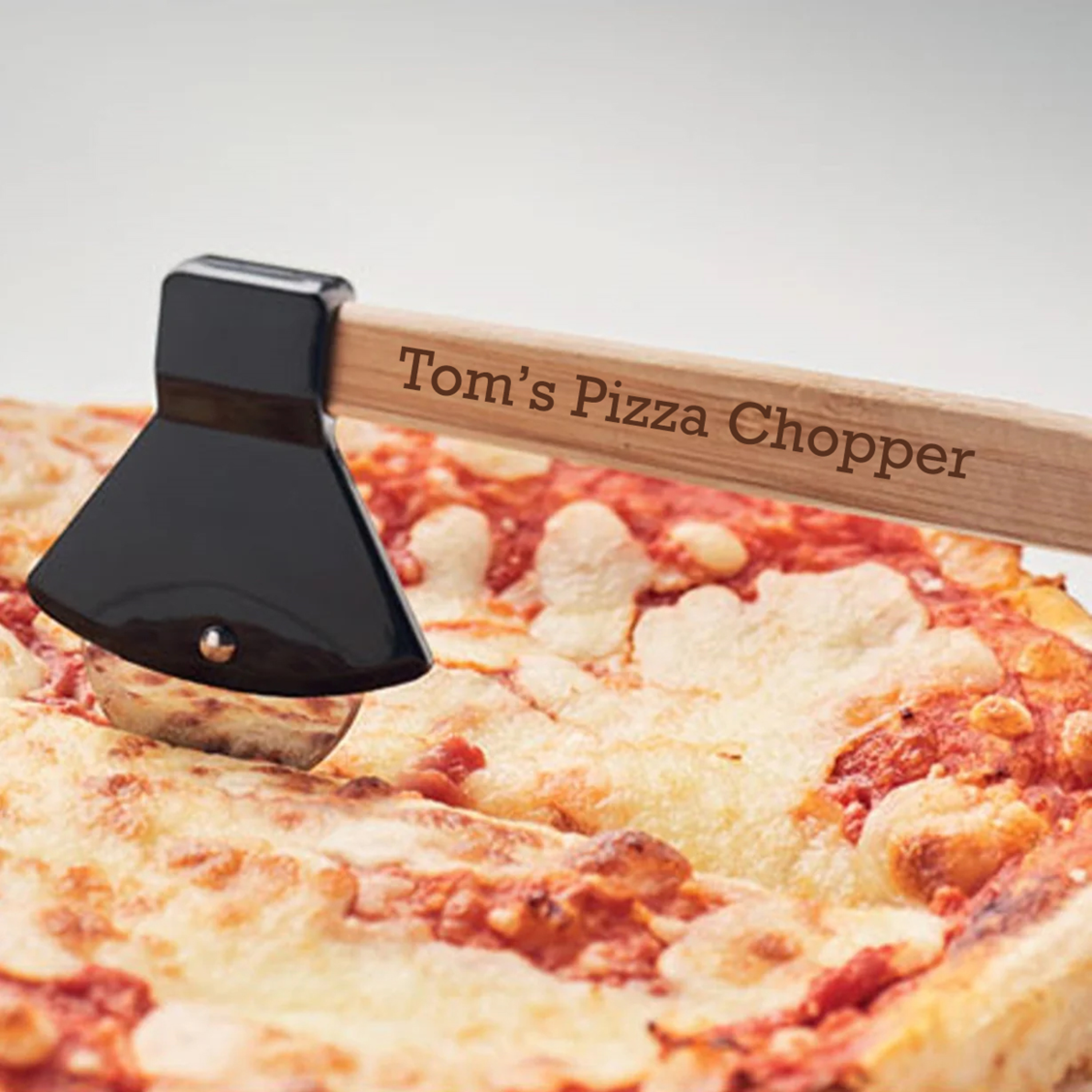 Personalised Personalised Axe Shaped Pizza Cutter