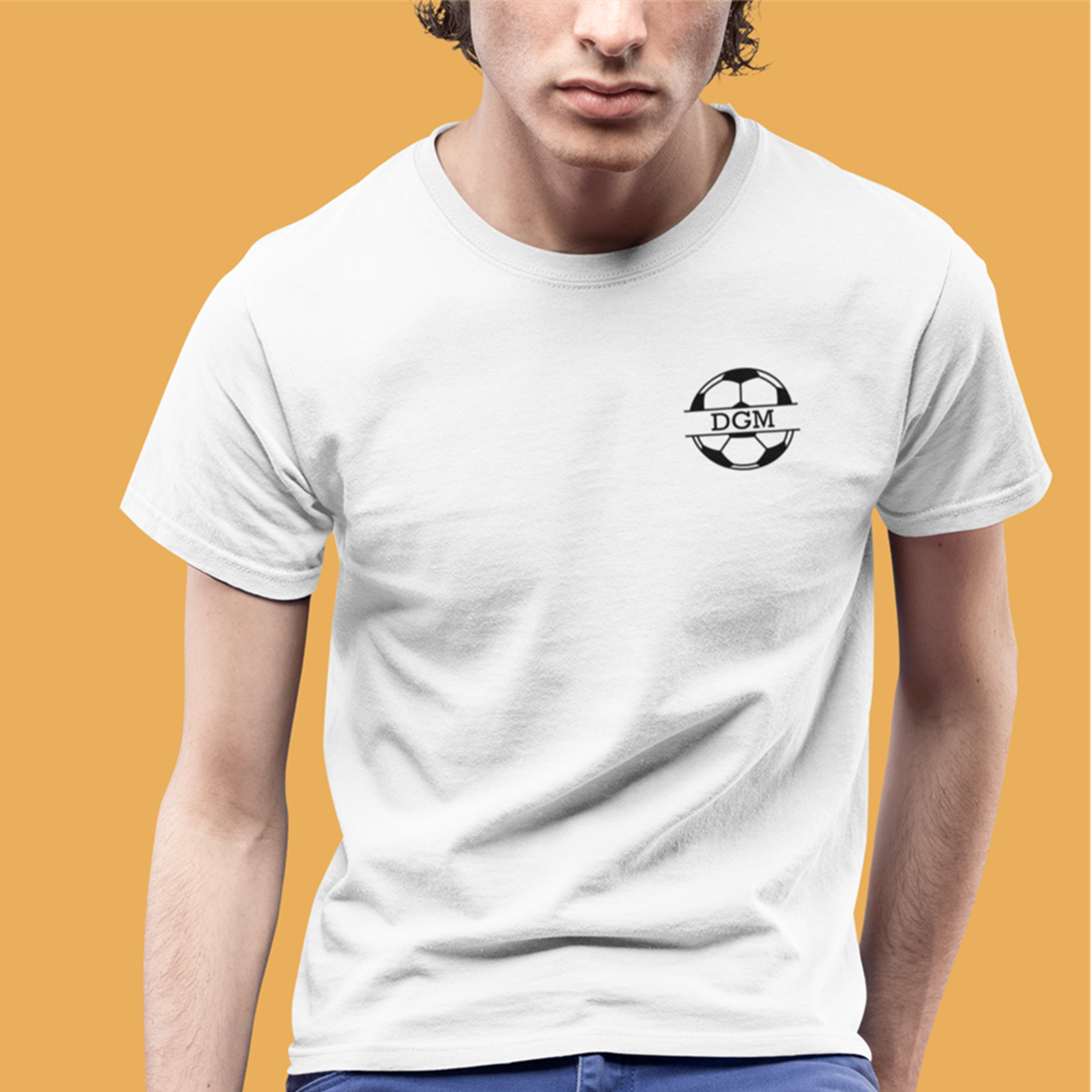 Personalised Personalised Unisex Football T-Shirt